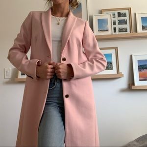 JCREW PINK COAT